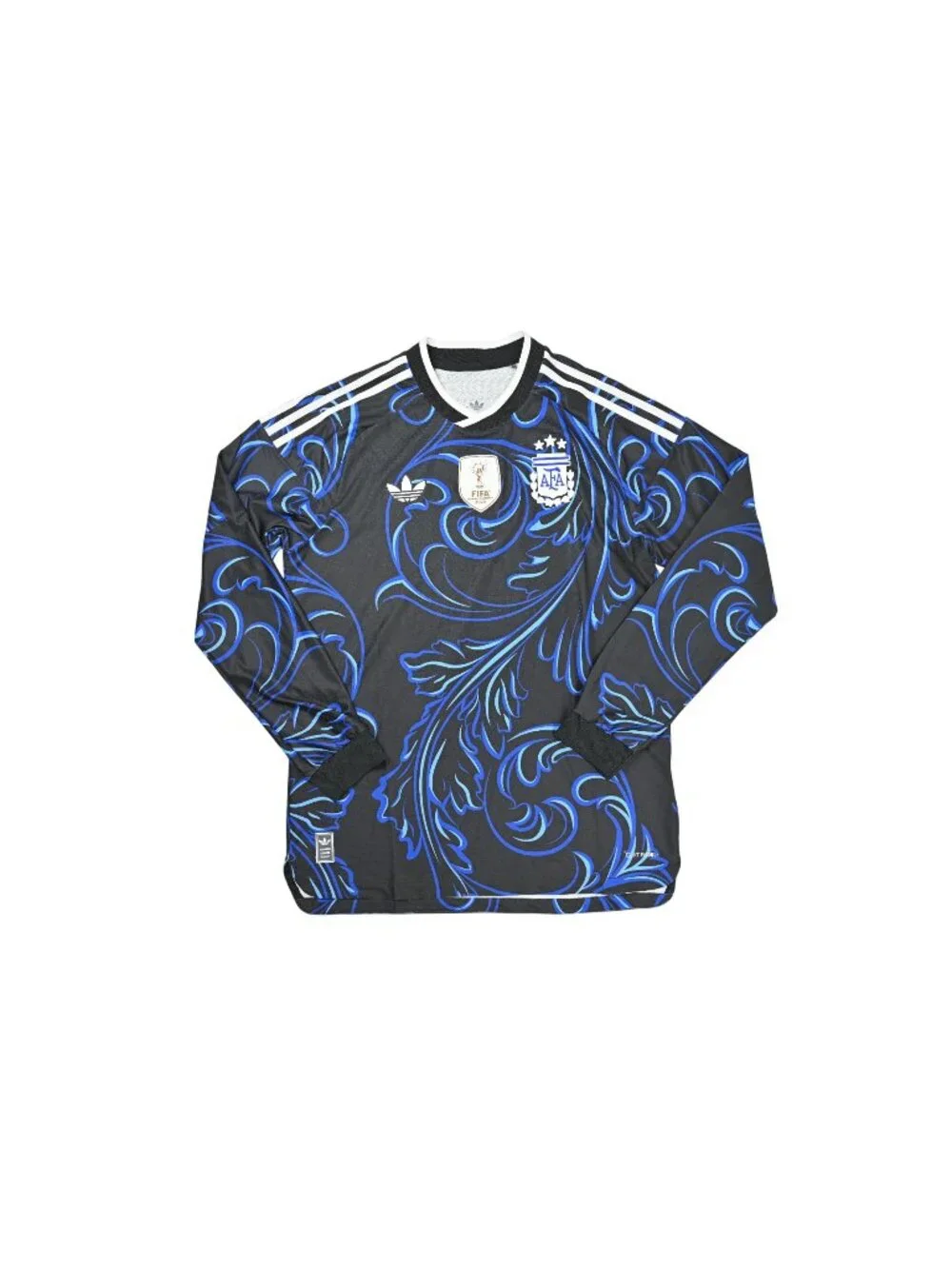 Adidas Argentina 26 Away Authentic Long Sleeve Jersey KB0643 in Blue